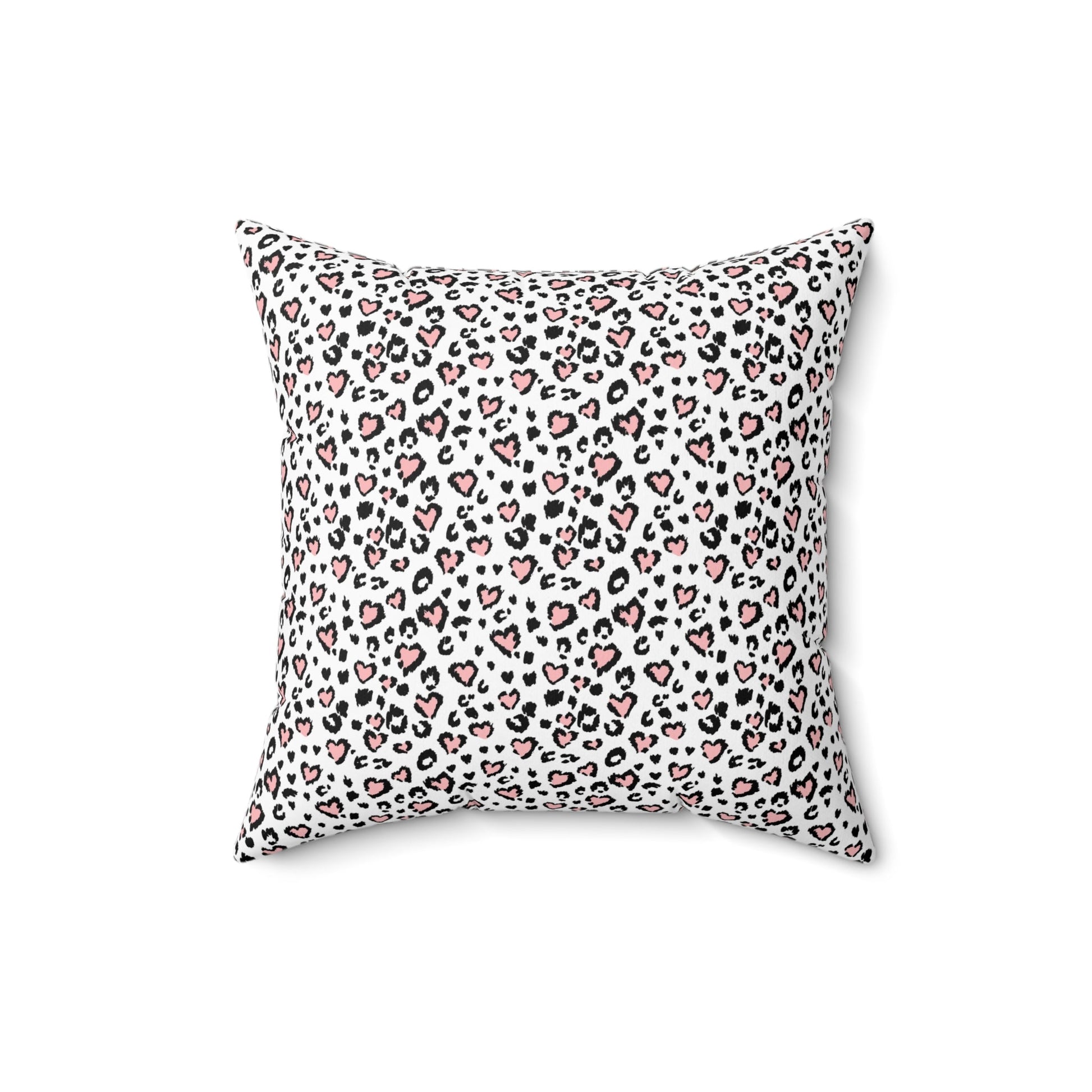 Hearts Spun Polyester Square Pillow - Home Decor - Epileptic Al’s Shop