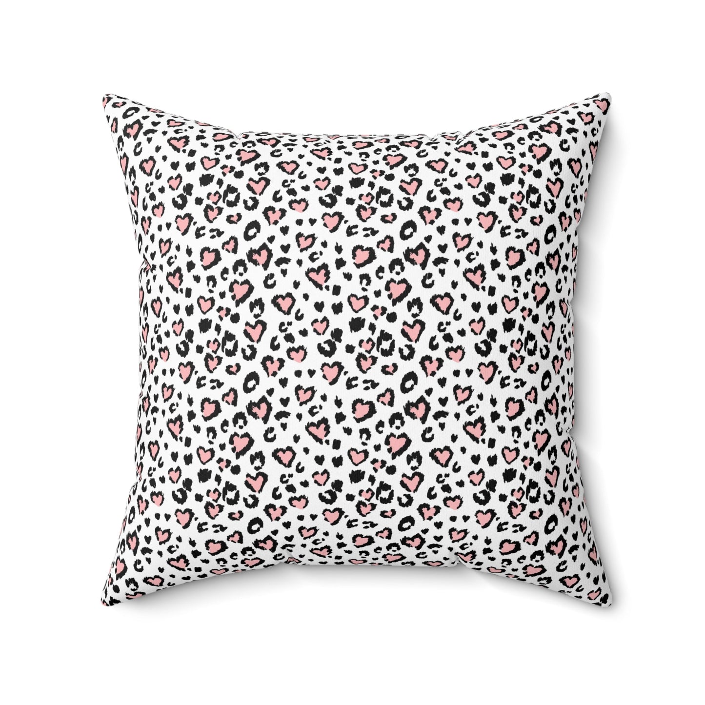 Hearts Spun Polyester Square Pillow - Home Decor - Epileptic Al’s Shop