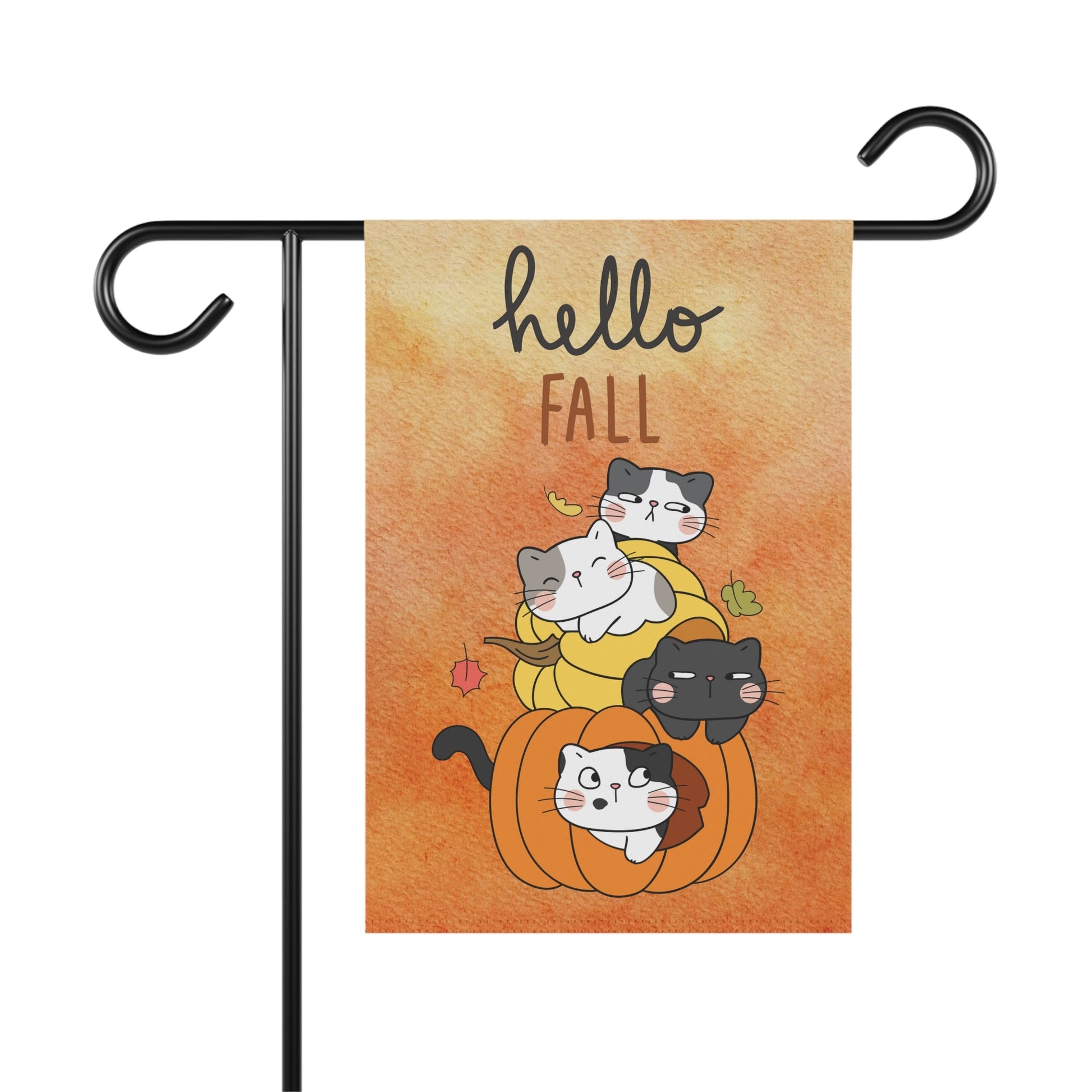 Hello Fall Garden & House Banner - Home Decor - Epileptic Al’s Shop