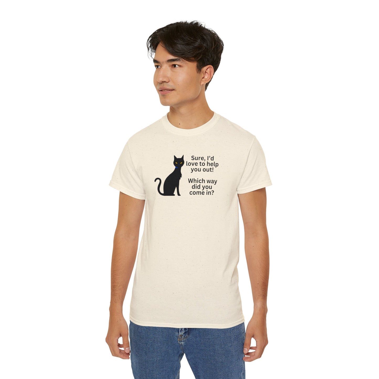 Help You Out Unisex Ultra Cotton Tee - T - Shirt - Epileptic Al’s Shop