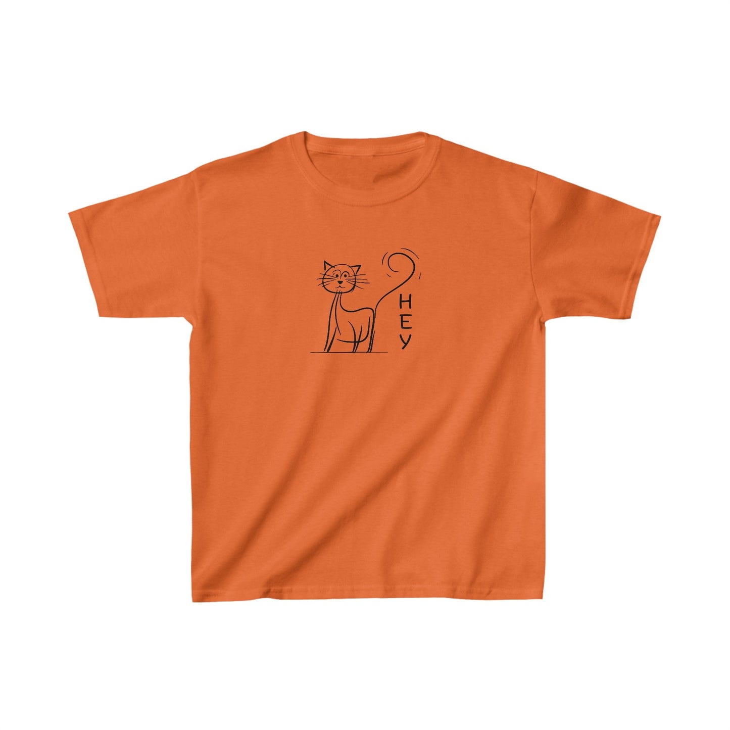 Hey Kitty Kids Heavy Cotton™ Tee - Kids clothes - Epileptic Al’s Shop