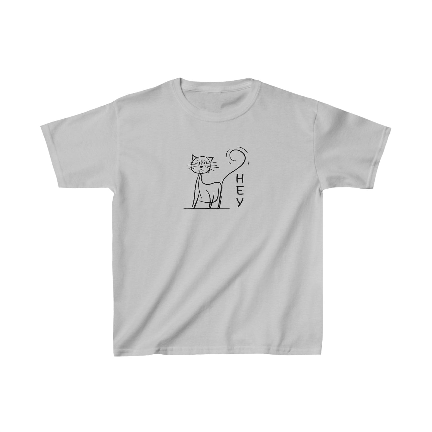 Hey Kitty Kids Heavy Cotton™ Tee - Kids clothes - Epileptic Al’s Shop