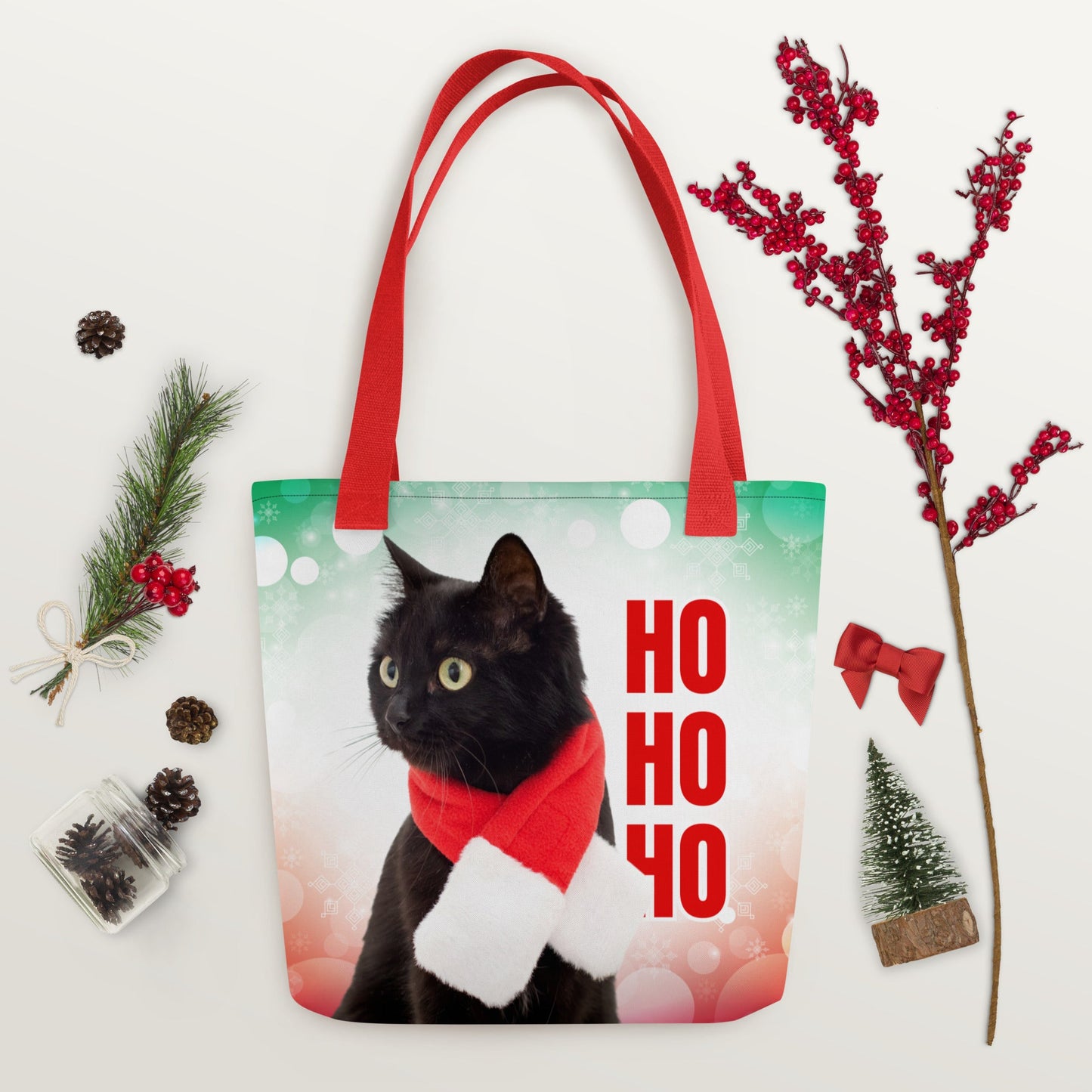 Ho Ho Ho Kitty Tote Bag - Bags - EpiAl's Shop