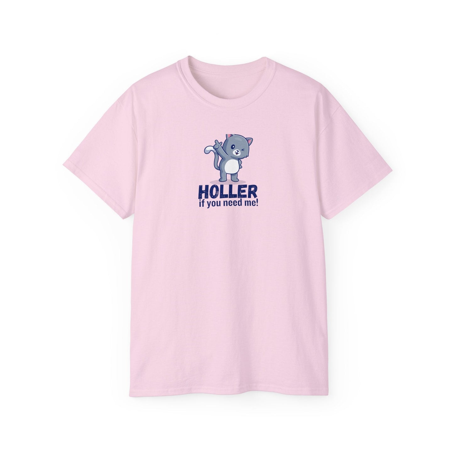 Holler Unisex Ultra Cotton Tee - T - Shirt - Epileptic Al’s Shop