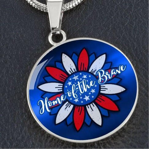 Home of the Brave Necklace - Jewelry - Epileptic Al’s Shop