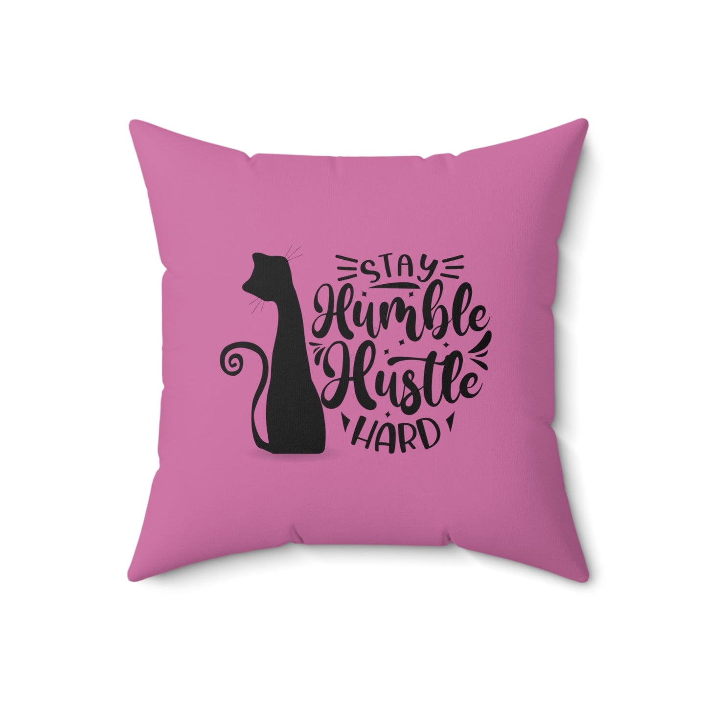 Hustle Spun Polyester Square Pillow - Home Decor - Epileptic Al’s Shop