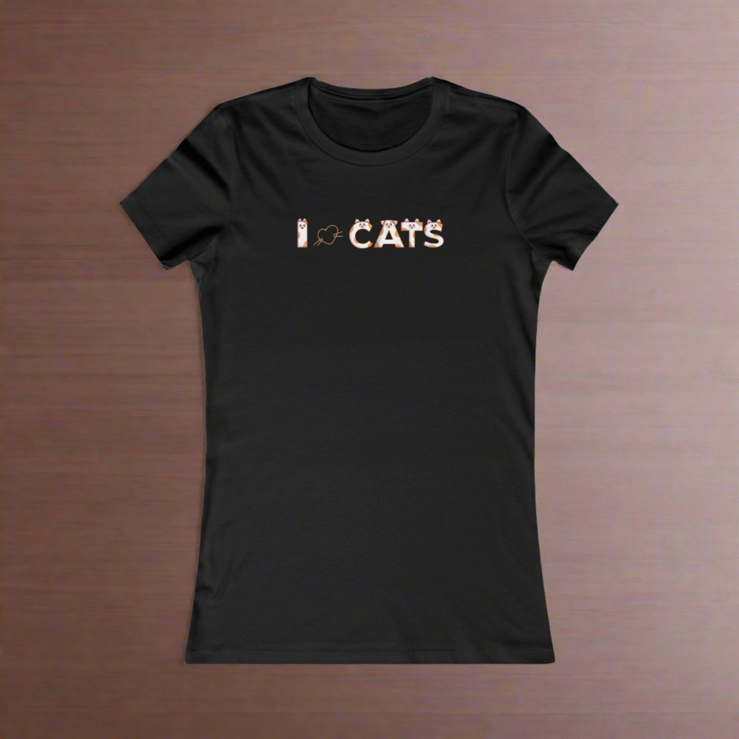 I ♥️ Cats Women's Favorite Tee - T - Shirt - Epileptic Al’s Shop