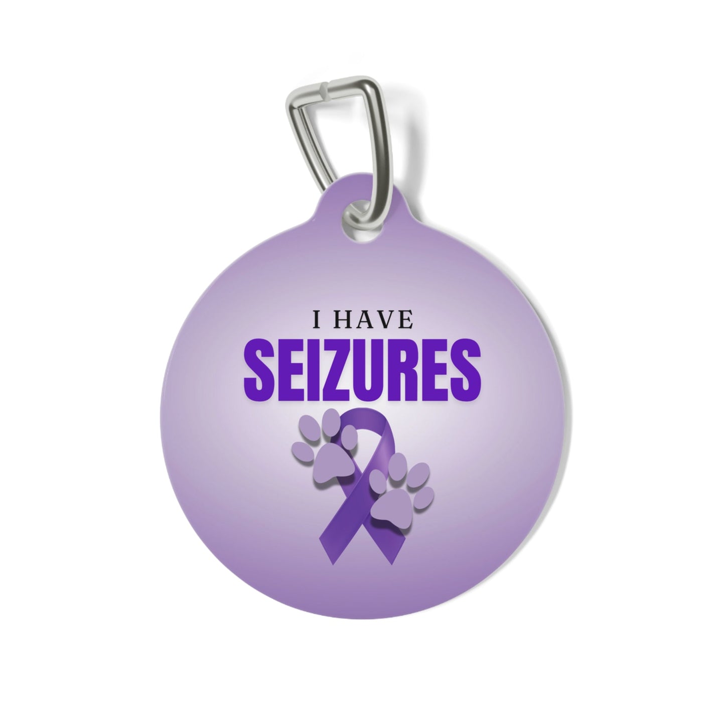 I Have Seizures Pet Tag - Pets - Epileptic Al’s Shop