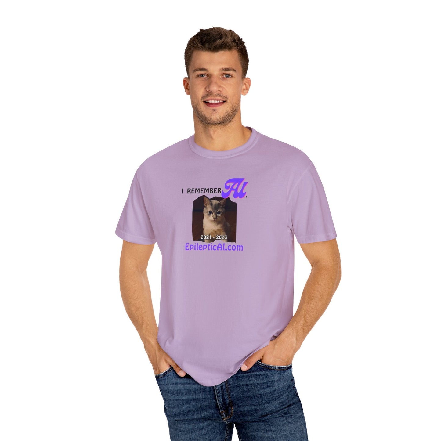 I Remember Al Unisex Garment - Dyed T - shirt - T - Shirt - Epileptic Al’s Shop