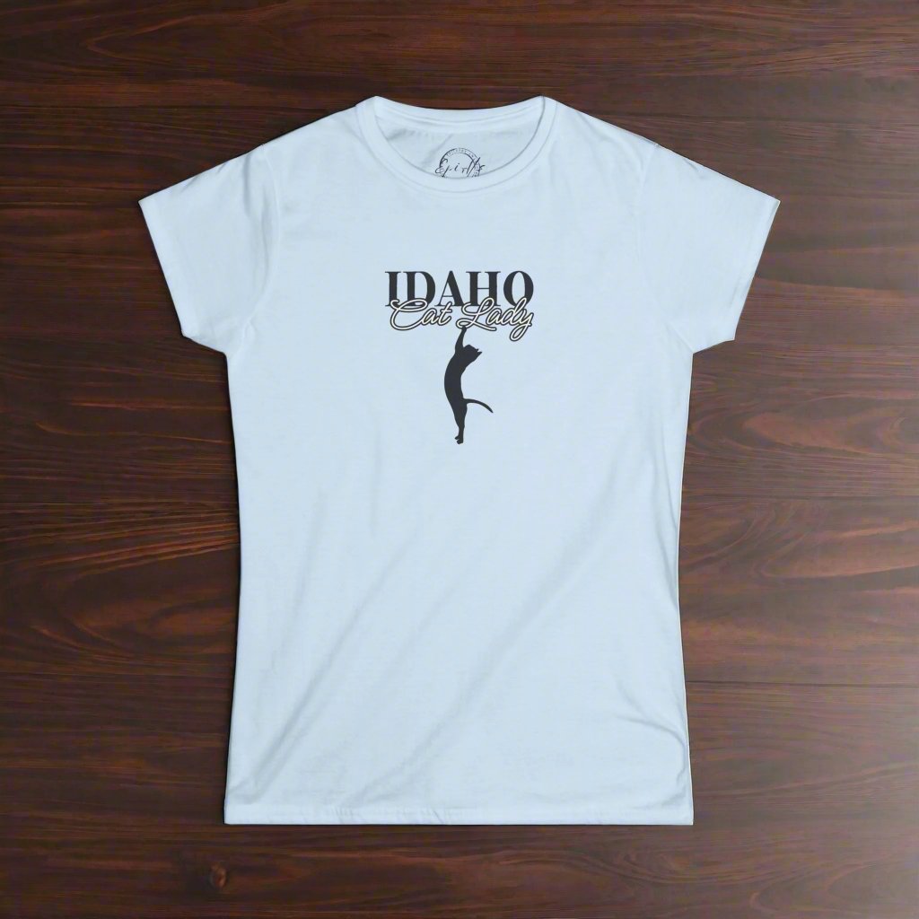 Idaho Cat Lady Softstyle Tee - T - Shirt - EpiAl's Shop