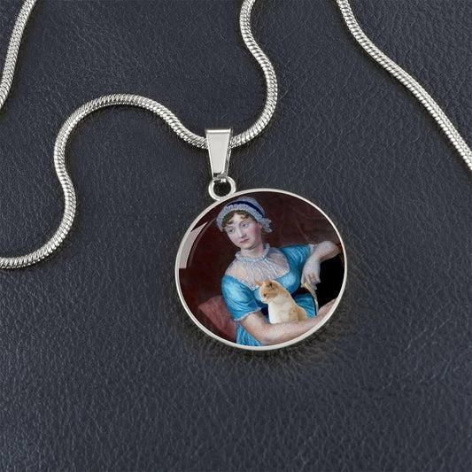 Jane Austen's Cat Necklace - Jewelry - Epileptic Al’s Shop