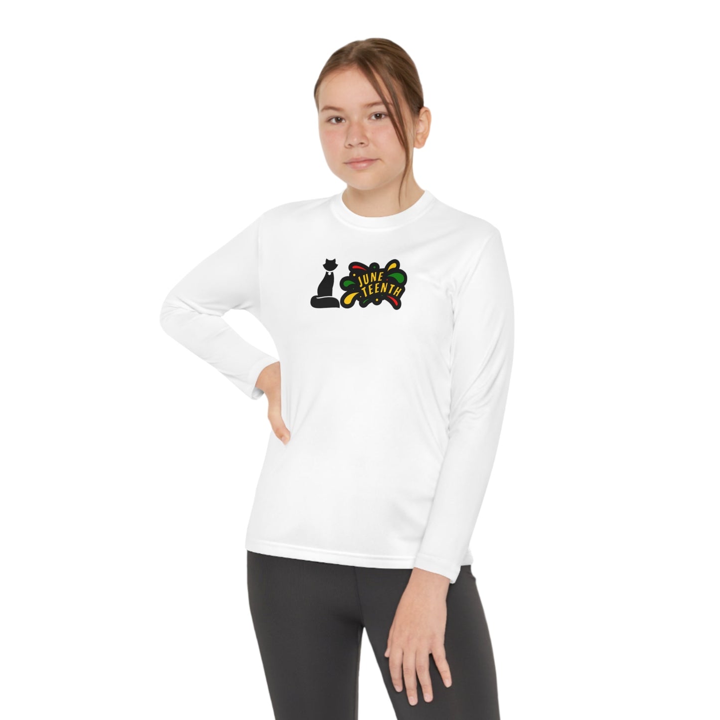 Juneteenth Youth Long Sleeve Competitor Tee - Kids clothes - Epileptic Al’s Shop