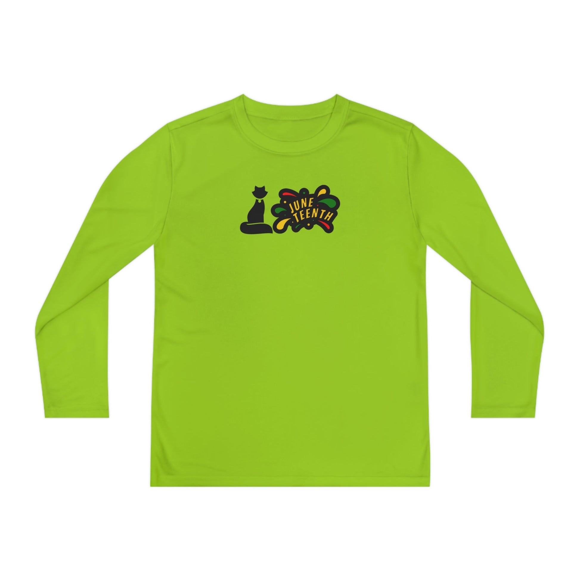 Juneteenth Youth Long Sleeve Competitor Tee - Kids clothes - Epileptic Al’s Shop