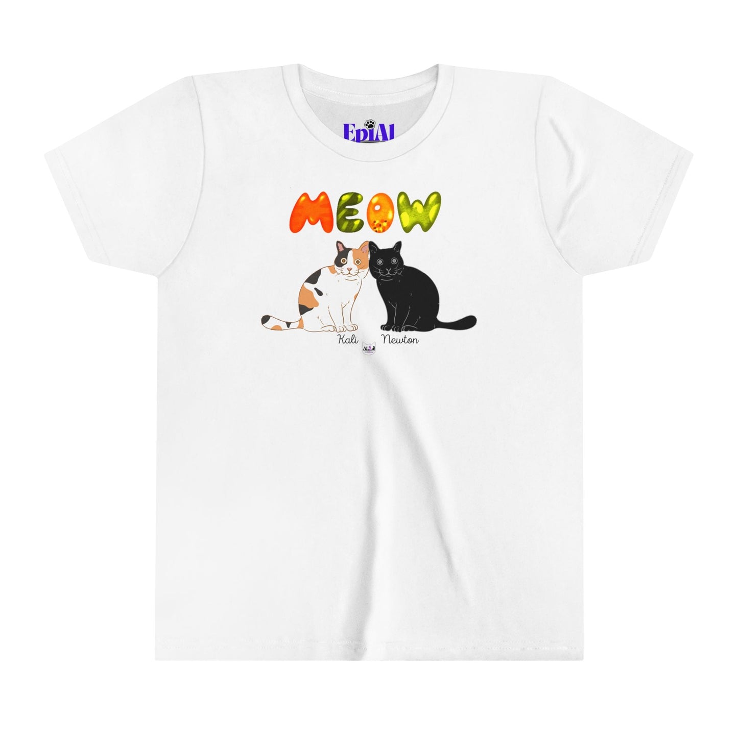 Kali & Newton Youth Short Sleeve Tee - Kids clothes - Epileptic Al’s Shop