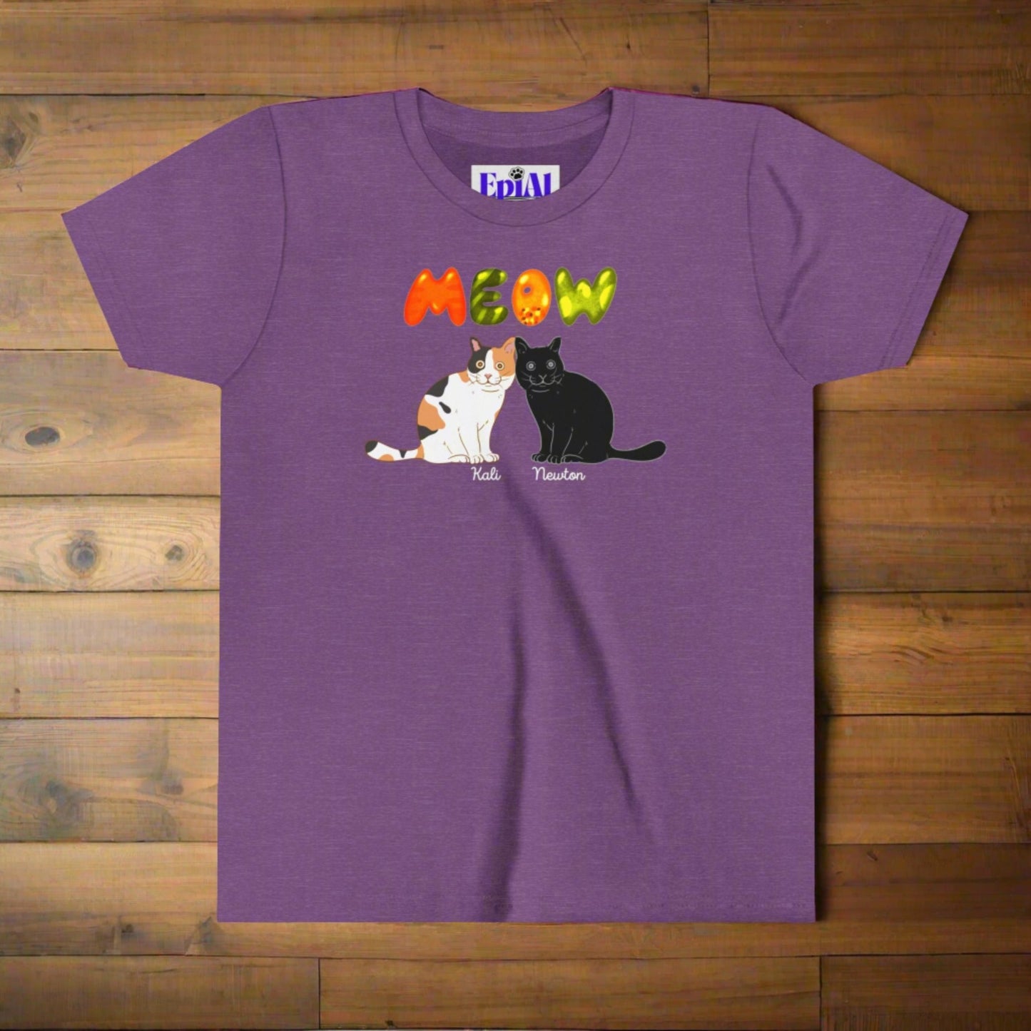 Kali & Newton Youth Short Sleeve Tee - Kids clothes - Epileptic Al’s Shop