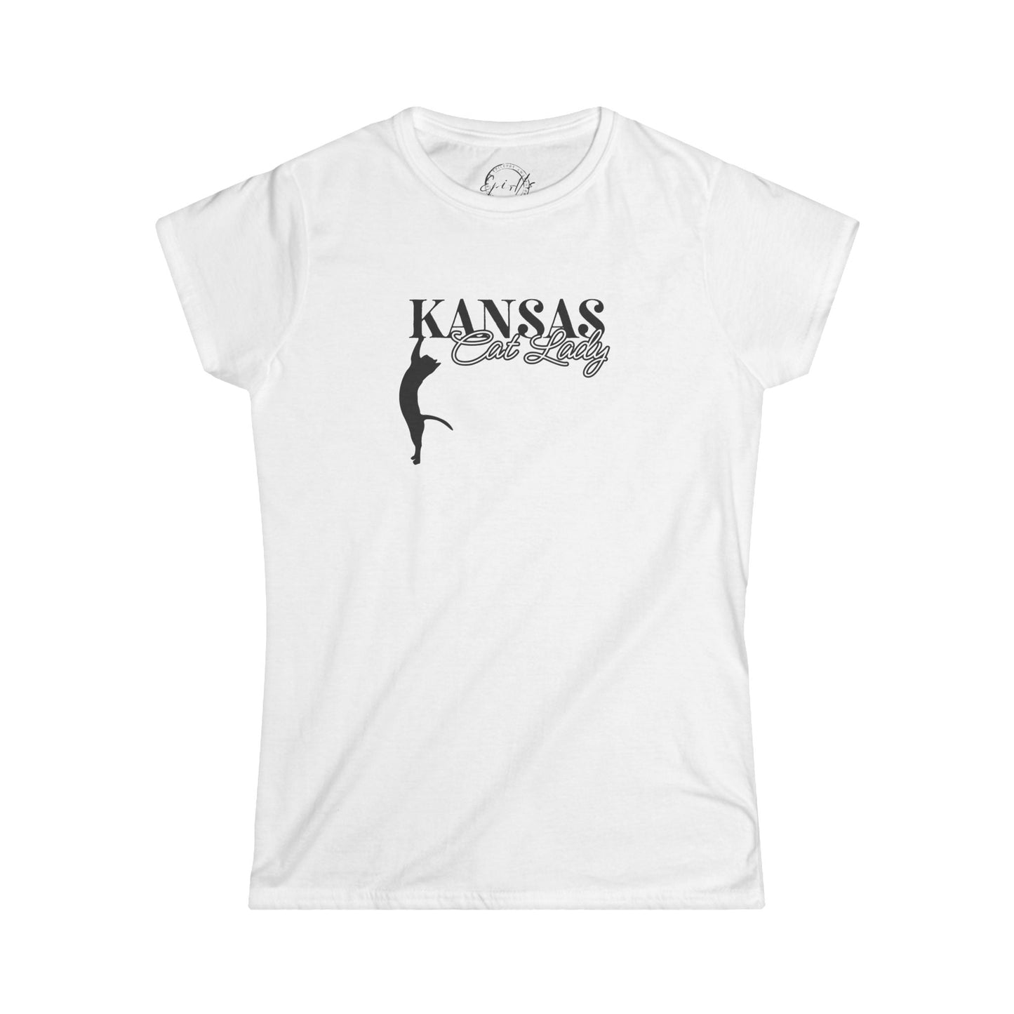 Kansas Cat Lady Softstyle Tee - T - Shirt - EpiAl's Shop