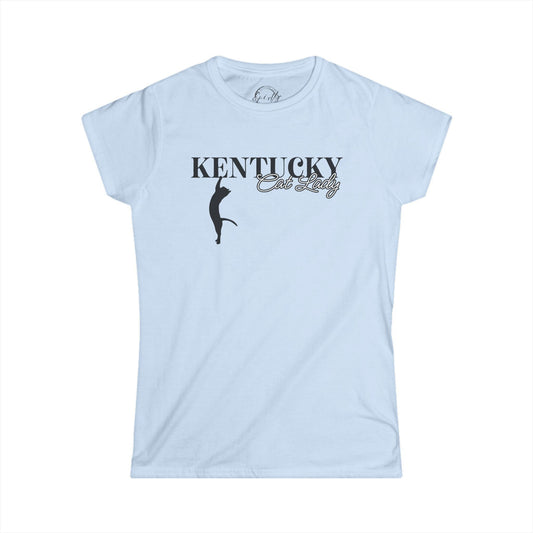 Kentucky Cat Lady Softstyle Tee - T - Shirt - EpiAl's Shop