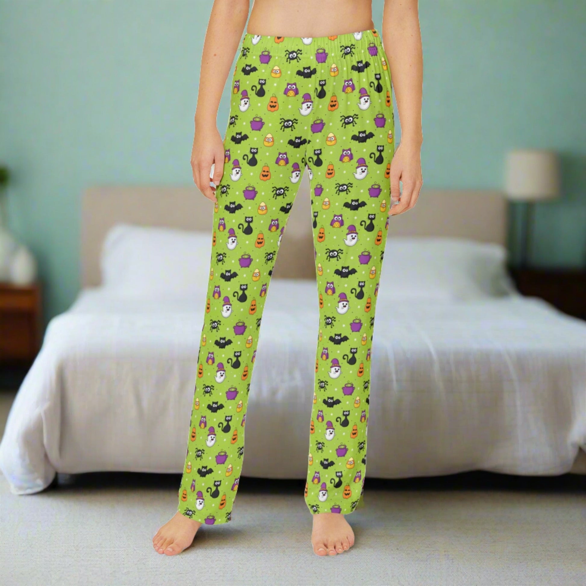 Kids Halloween Pajama Pants - All Over Prints - Epileptic Al’s Shop