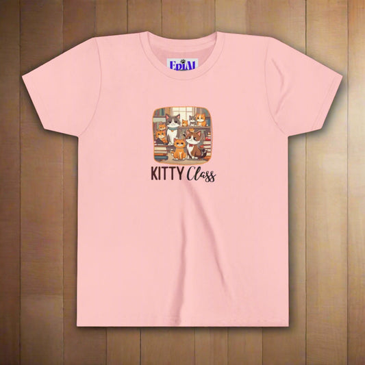 Kitty Class Youth Short Sleeve Tee - Kids clothes - Epileptic Al’s Shop