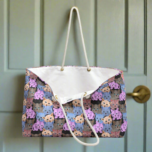 Kitty Kluster Weekender Bag - Bags - Epileptic Al’s Shop