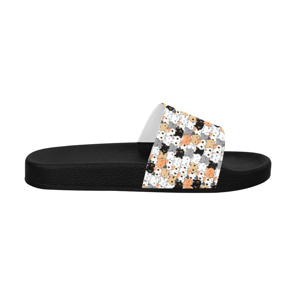 Kitty Krowd Women's Slide Sandals - Shoes - Epileptic Al’s Shop