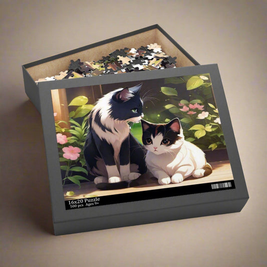 Kitty Love Puzzle (120, 252, 500 - Piece) - Puzzle - Epileptic Al’s Shop