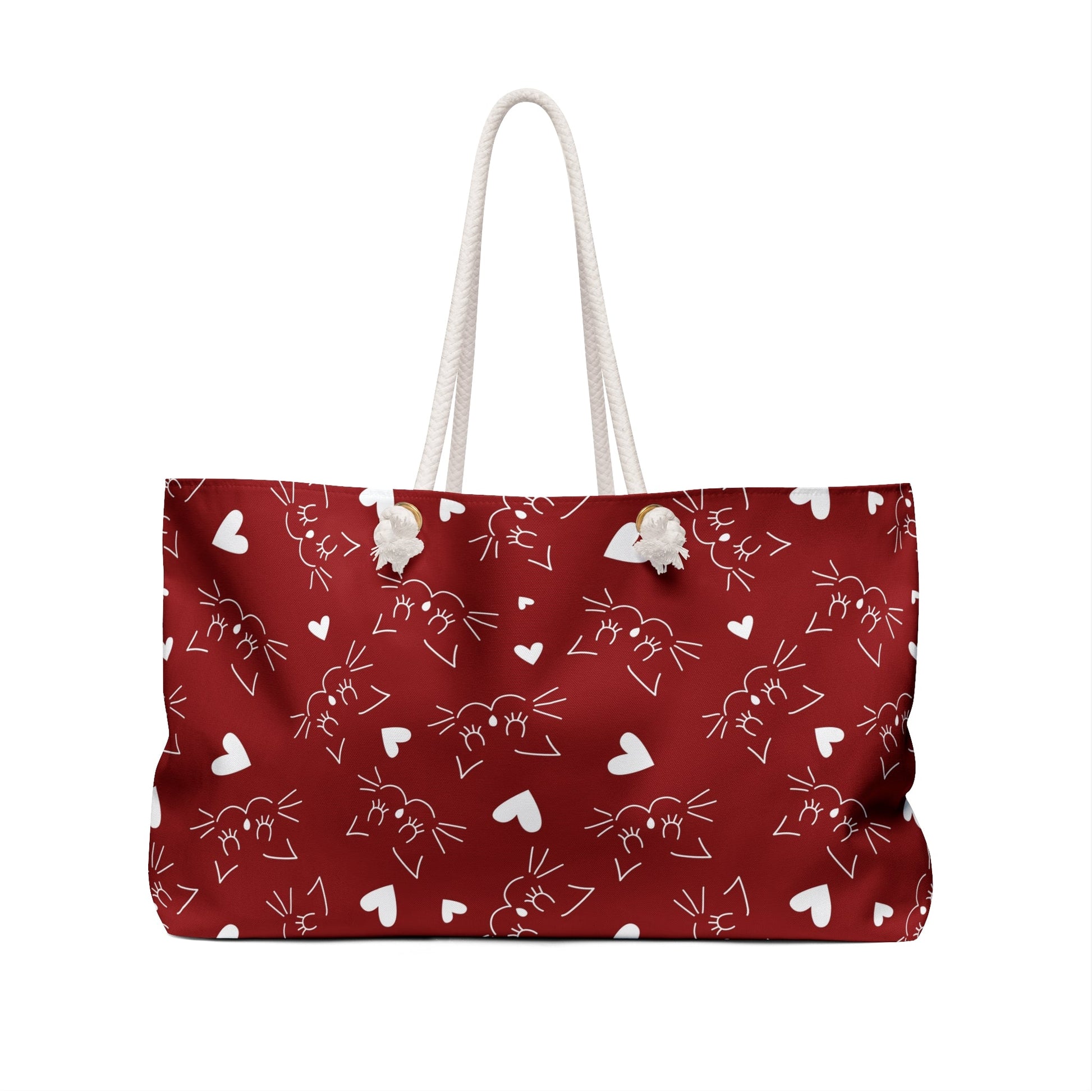 Kitty Love Weekender Bag - Bags - Epileptic Al’s Shop