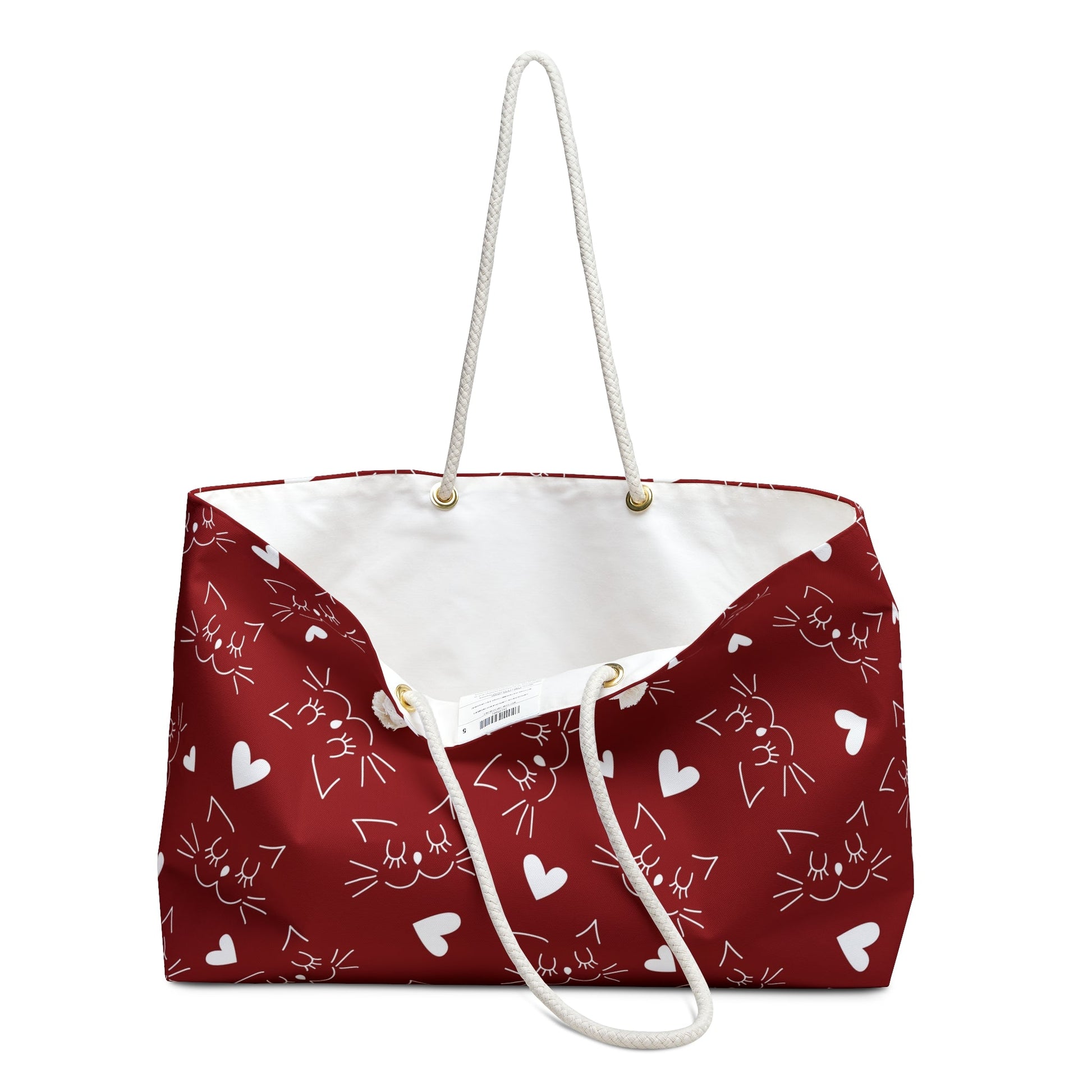 Kitty Love Weekender Bag - Bags - Epileptic Al’s Shop