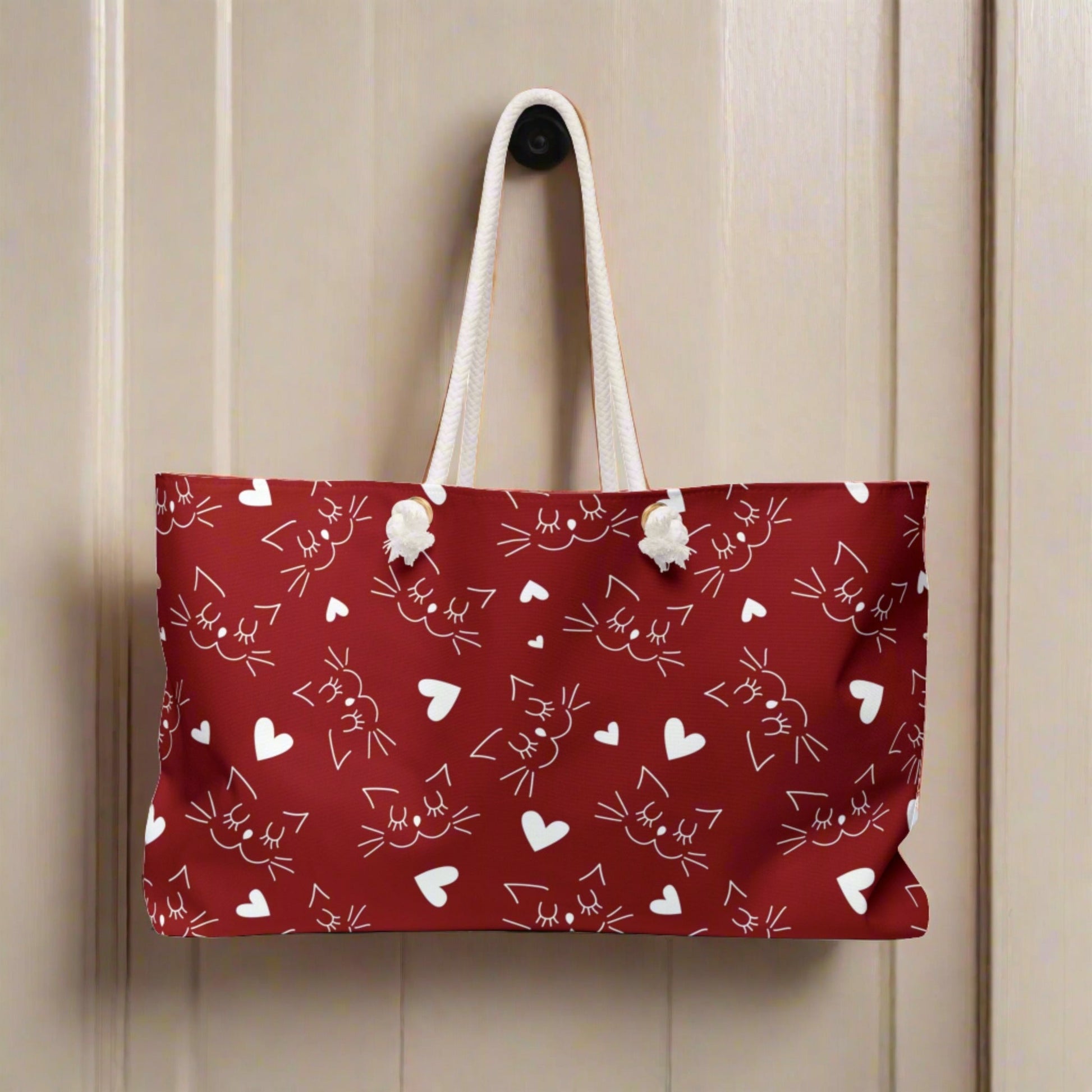 Kitty Love Weekender Bag - Bags - Epileptic Al’s Shop