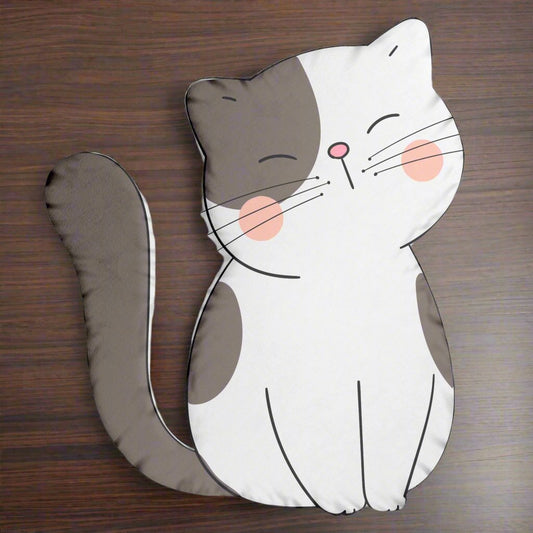 Kitty Shaped Pillow - Home Decor - EpiAl's Shop