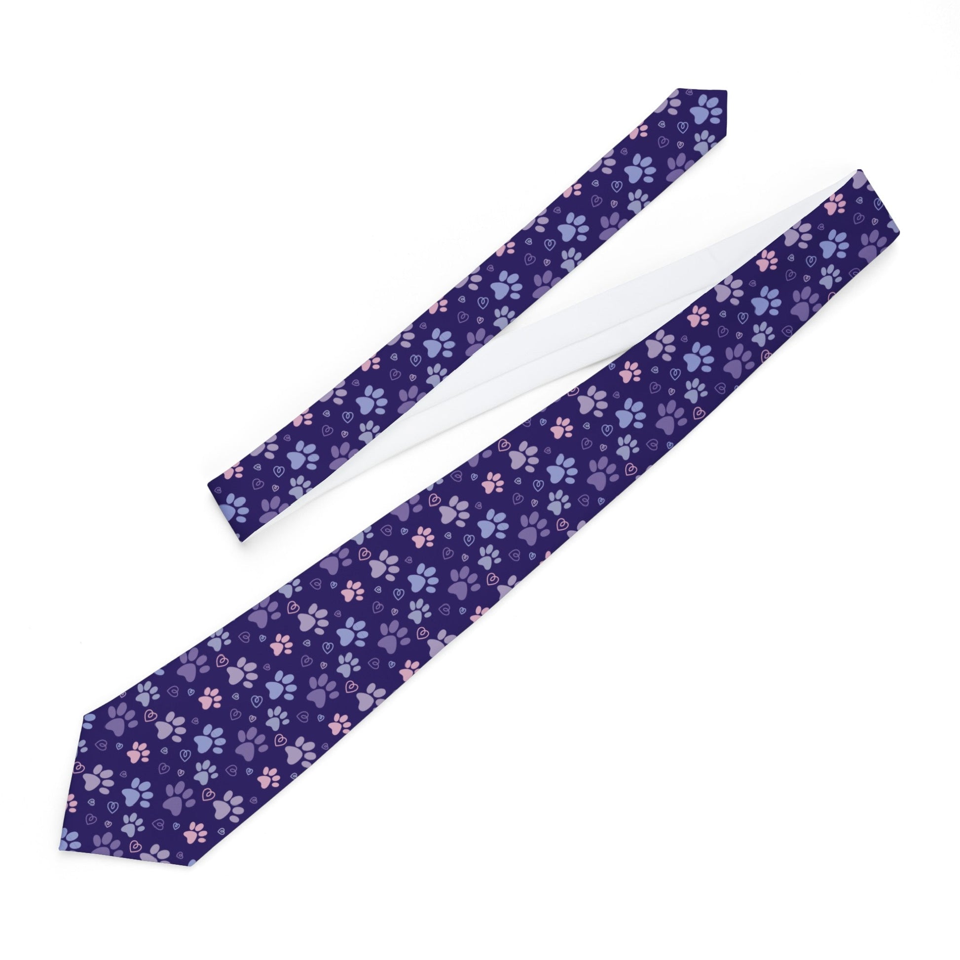 Kitty Tracks Necktie - Accessories - Epileptic Al’s Shop