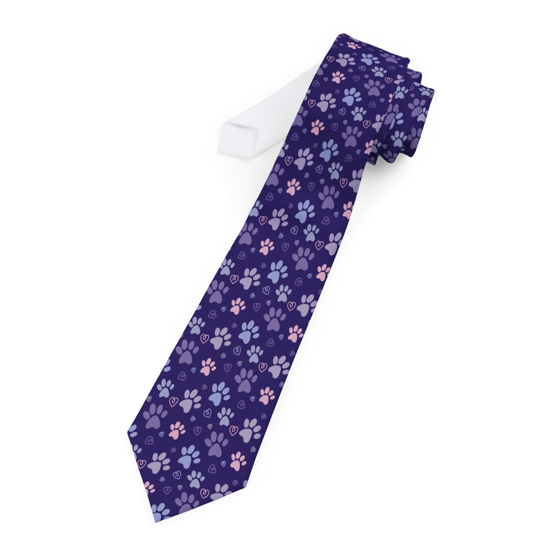 Kitty Tracks Necktie - Accessories - Epileptic Al’s Shop