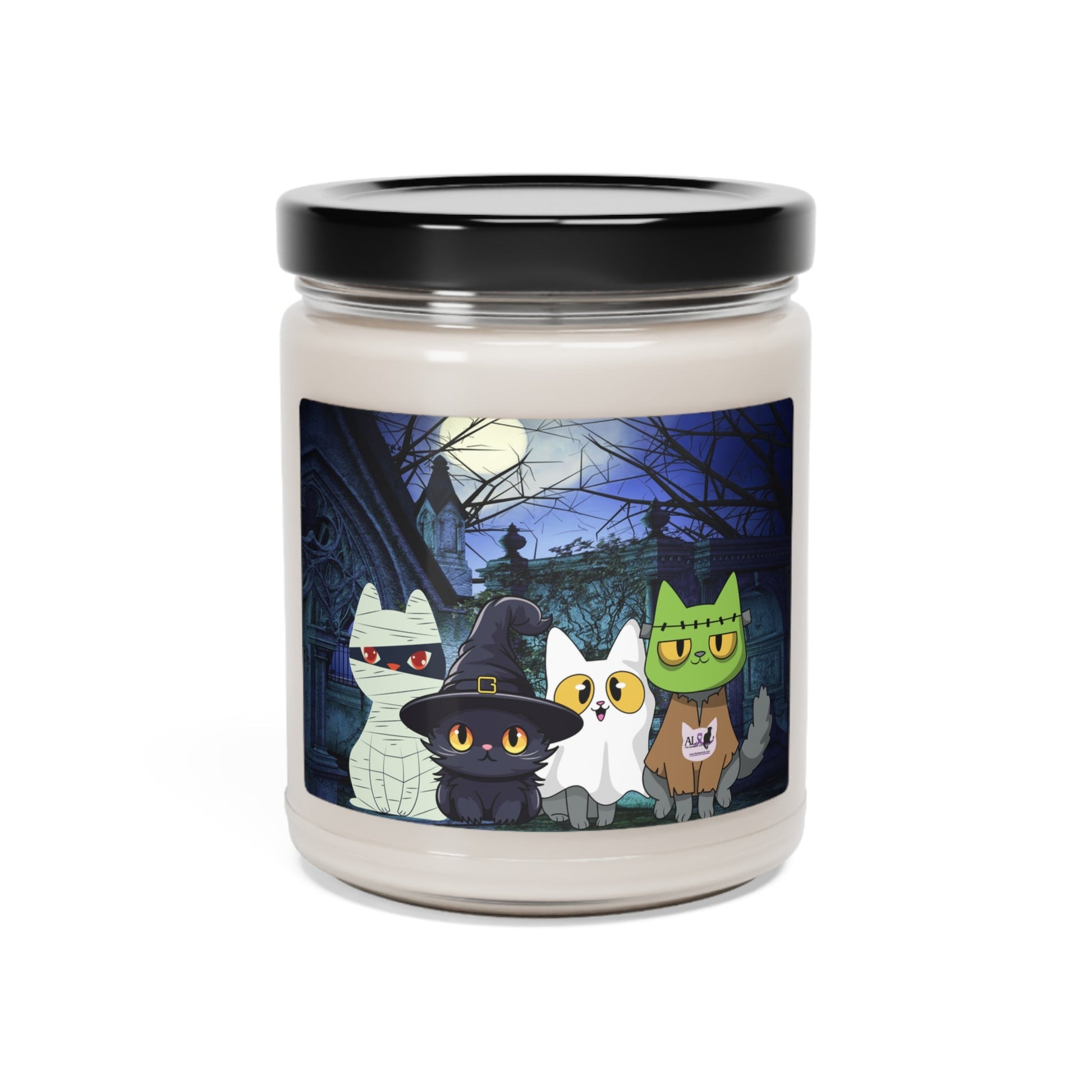 Kostumed Kitties Scented Soy Candle, 9oz - Home Decor - Epileptic Al’s Shop