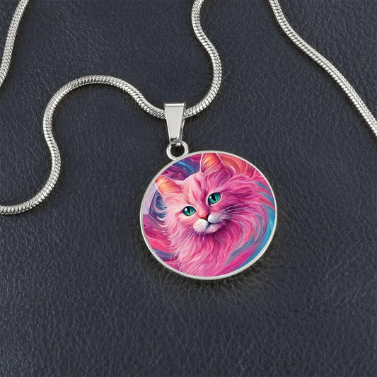 Kotton Kandy Kitty Necklace - Jewelry - Epileptic Al’s Shop