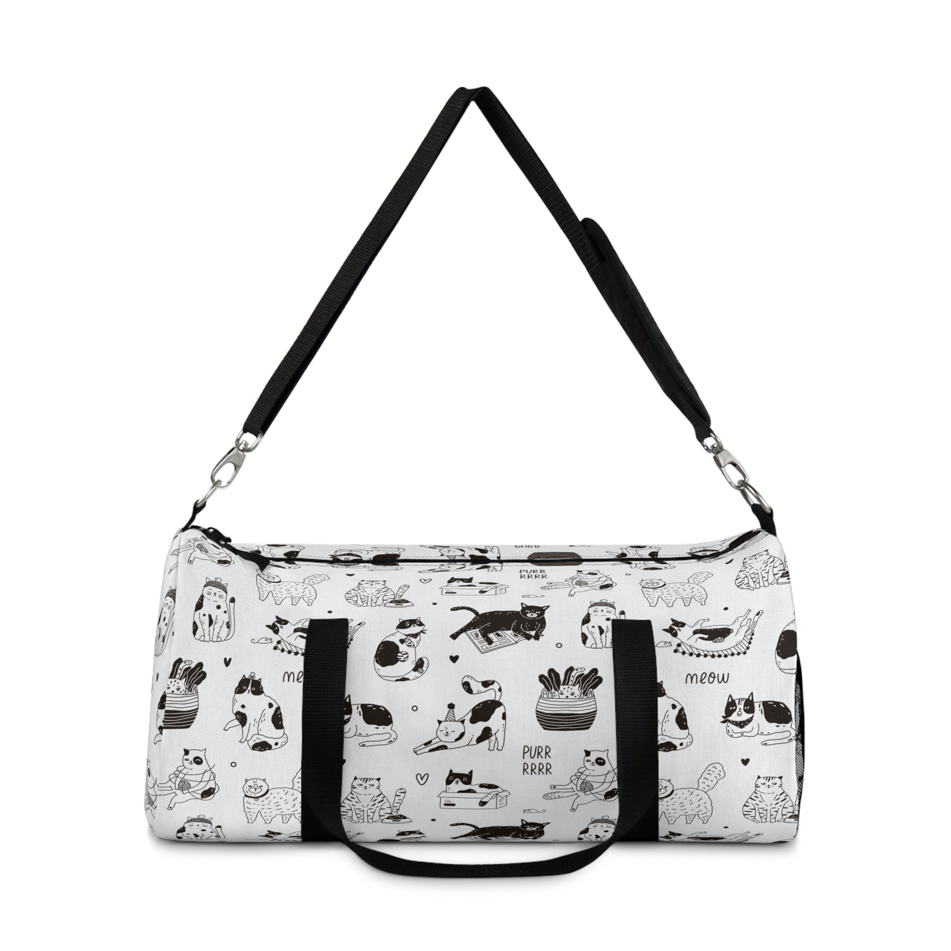 Lazy Cats Duffel Bag - Bags - Epileptic Al’s Shop