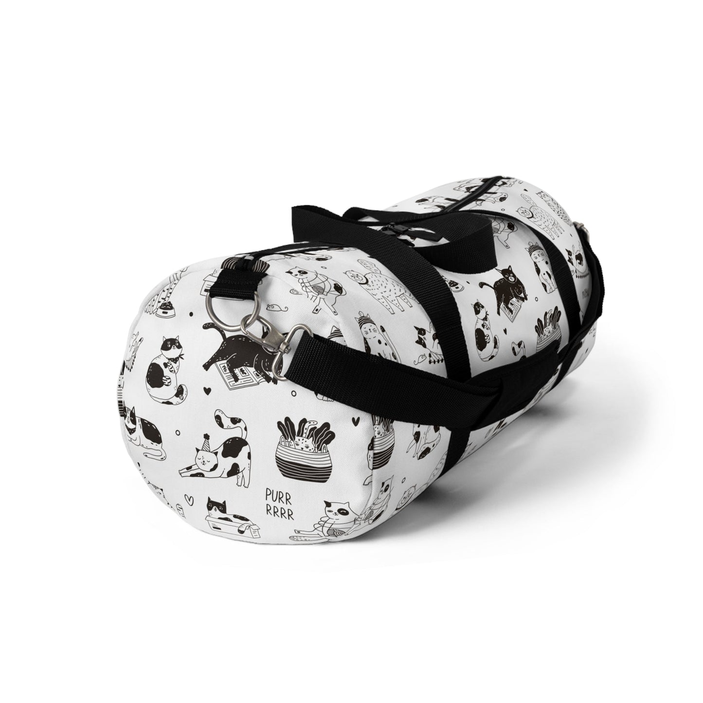 Lazy Cats Duffel Bag - Bags - Epileptic Al’s Shop