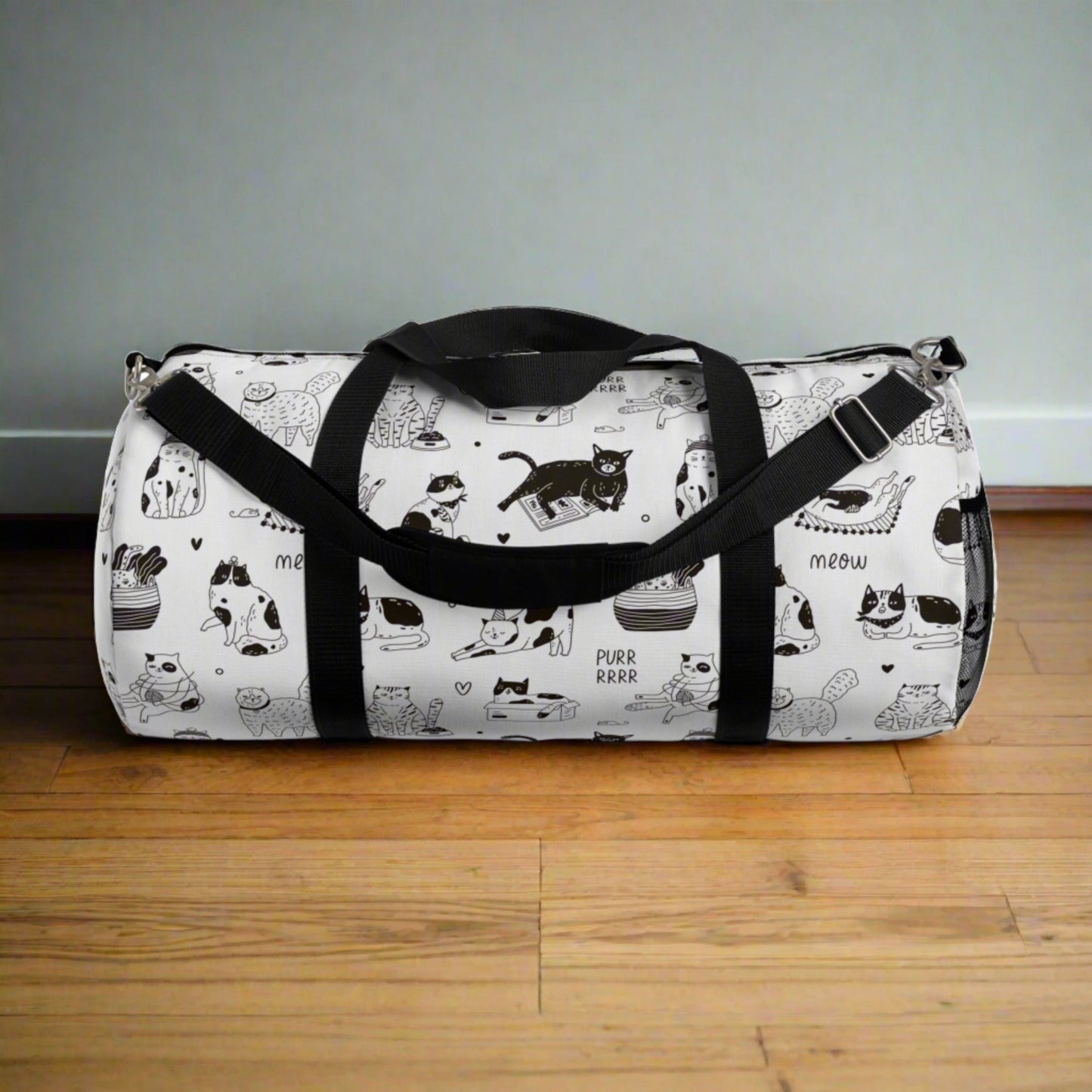 Lazy Cats Duffel Bag - Bags - Epileptic Al’s Shop