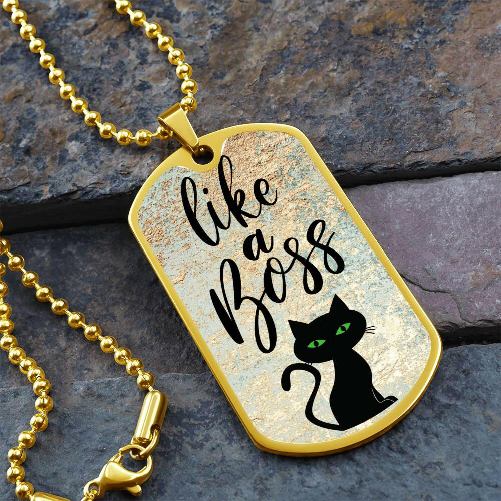 Like a Boss Necklace - Jewelry - Epileptic Al’s Shop