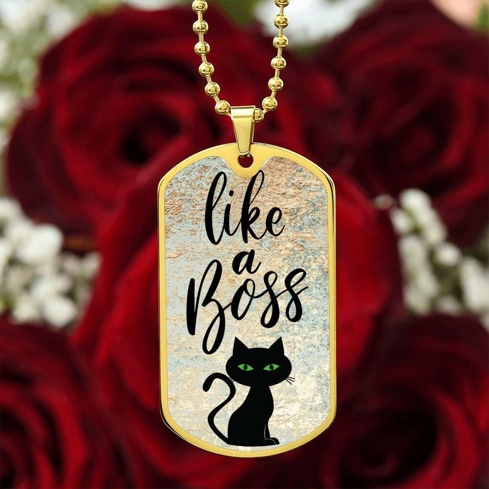 Like a Boss Necklace - Jewelry - Epileptic Al’s Shop