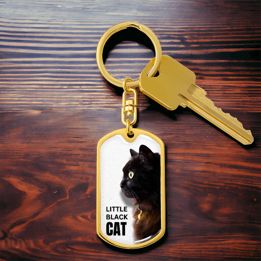 Little Black Cat Keychain - Jewelry - EpiAl's Shop