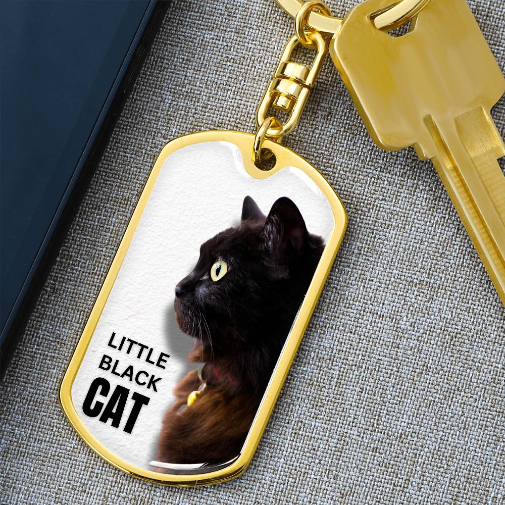 Little Black Cat Keychain - Jewelry - EpiAl's Shop