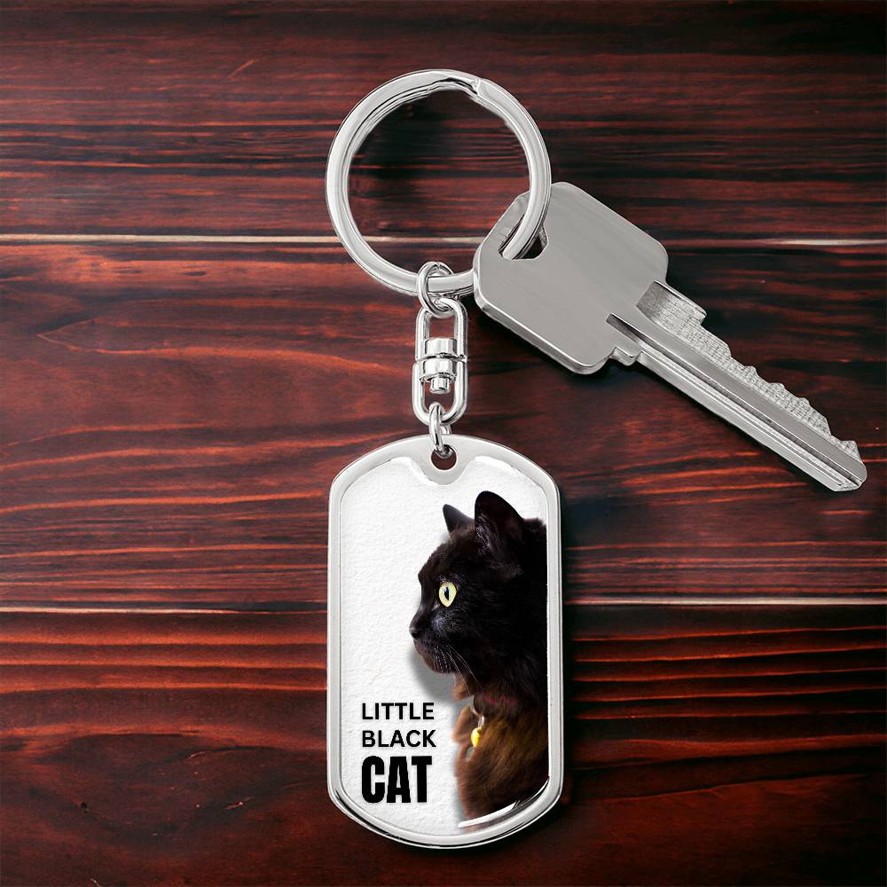 Little Black Cat Keychain - Jewelry - EpiAl's Shop