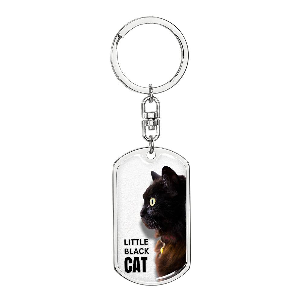 Little Black Cat Keychain - Jewelry - EpiAl's Shop