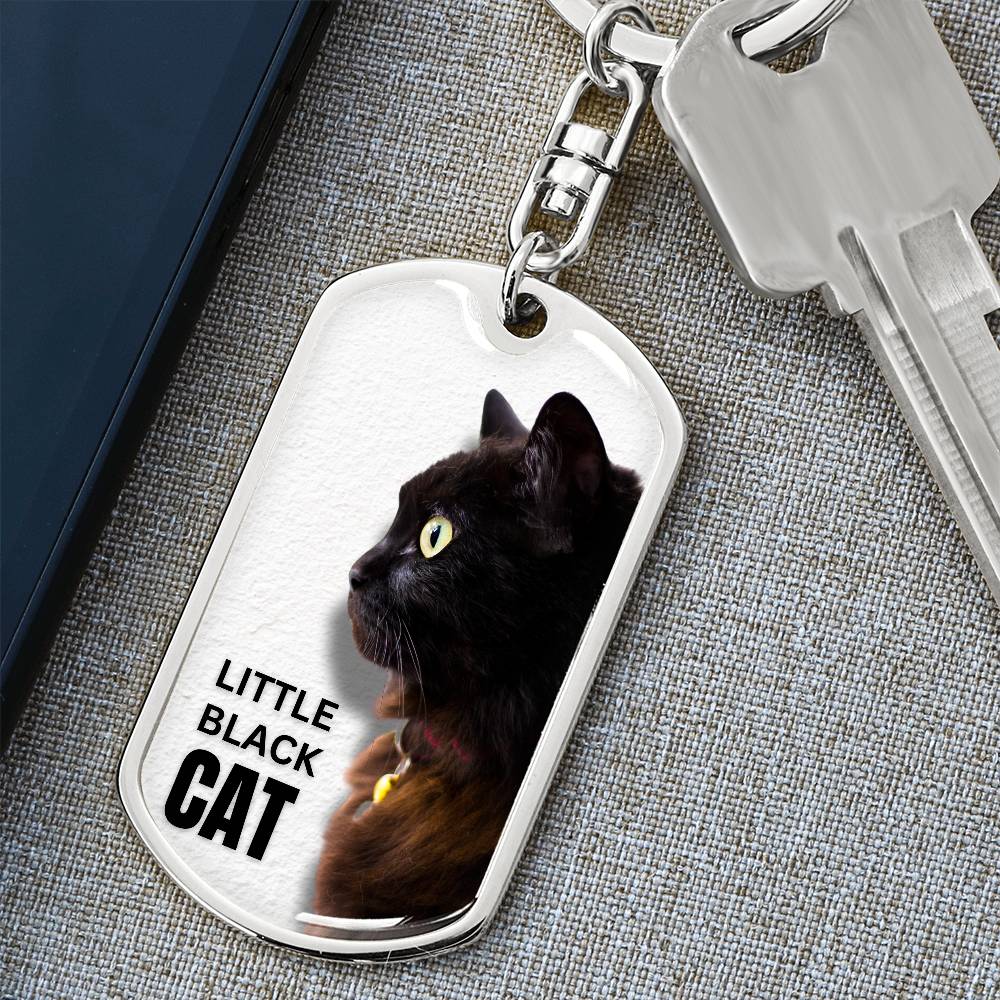 Little Black Cat Keychain - Jewelry - EpiAl's Shop