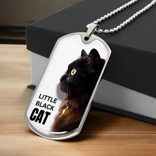 Little Black Cat Necklace - Jewelry - Epileptic Al’s Shop