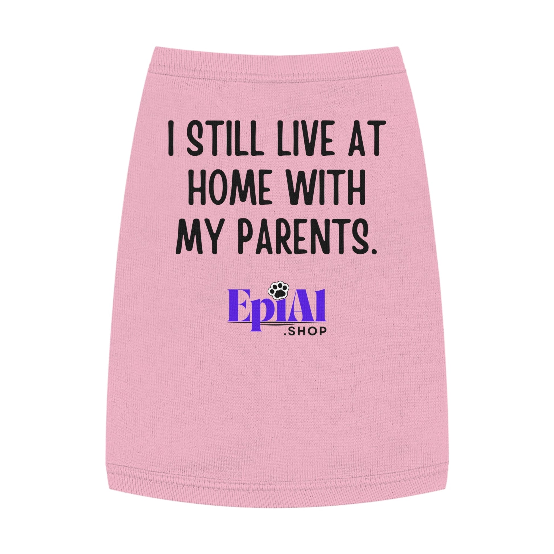 Live at Home Pet Tank Top - Pets - Epileptic Al’s Shop