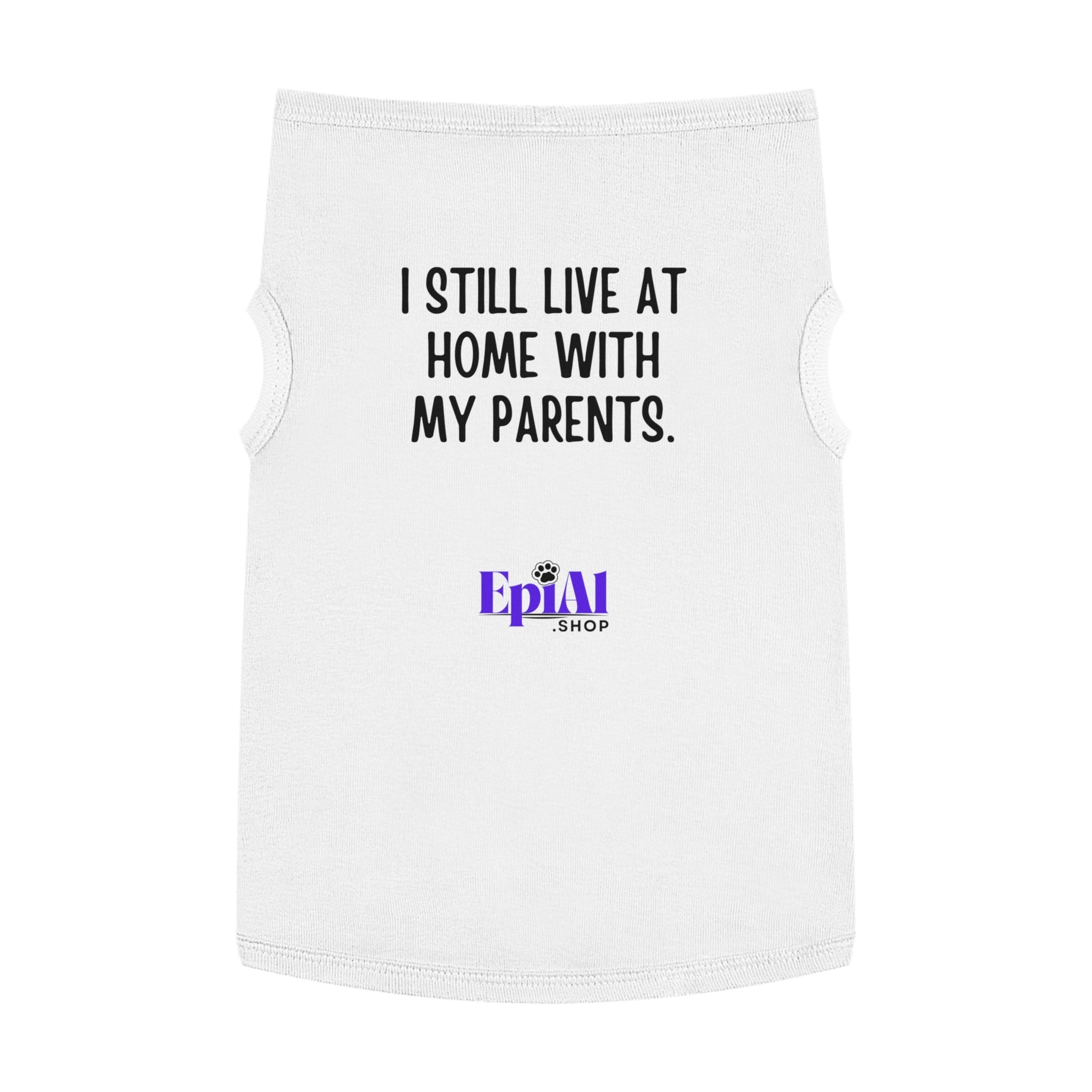 Live at Home Pet Tank Top - Pets - Epileptic Al’s Shop