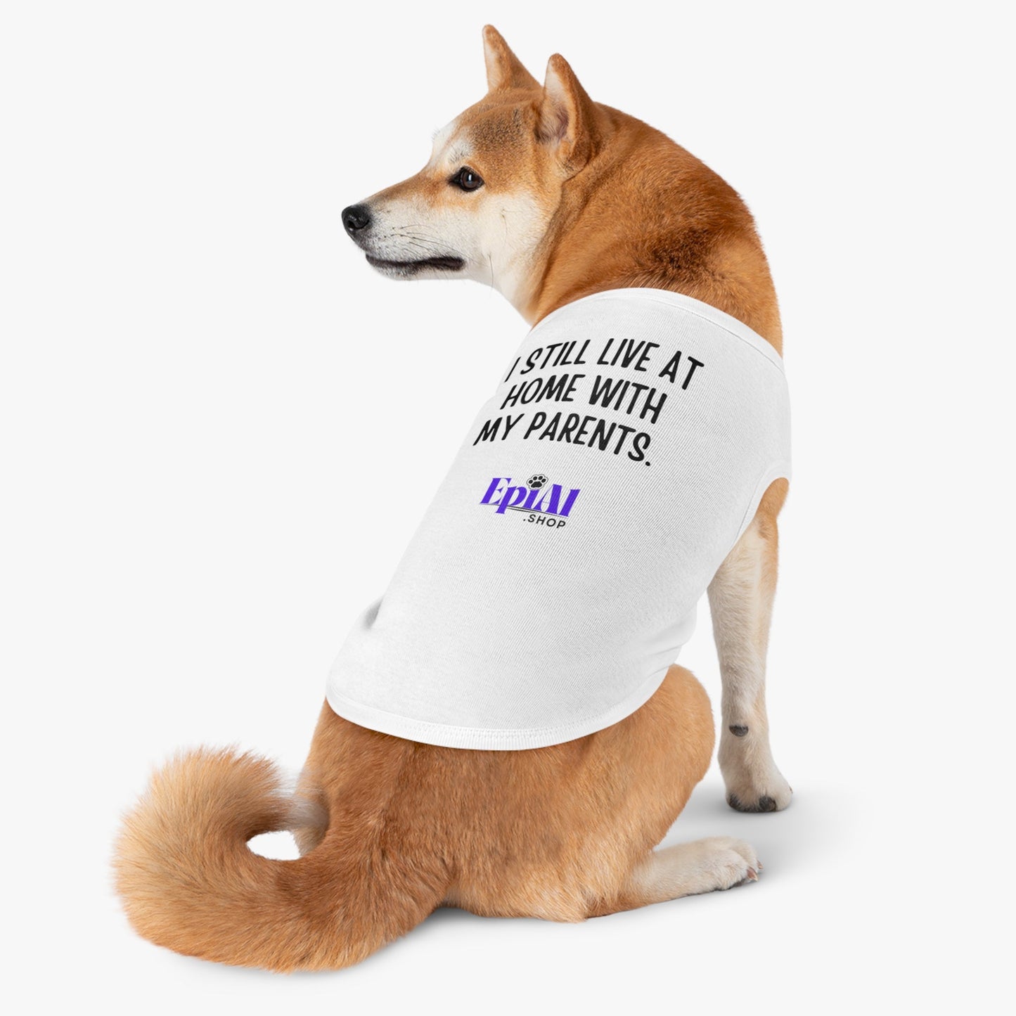 Live at Home Pet Tank Top - Pets - Epileptic Al’s Shop