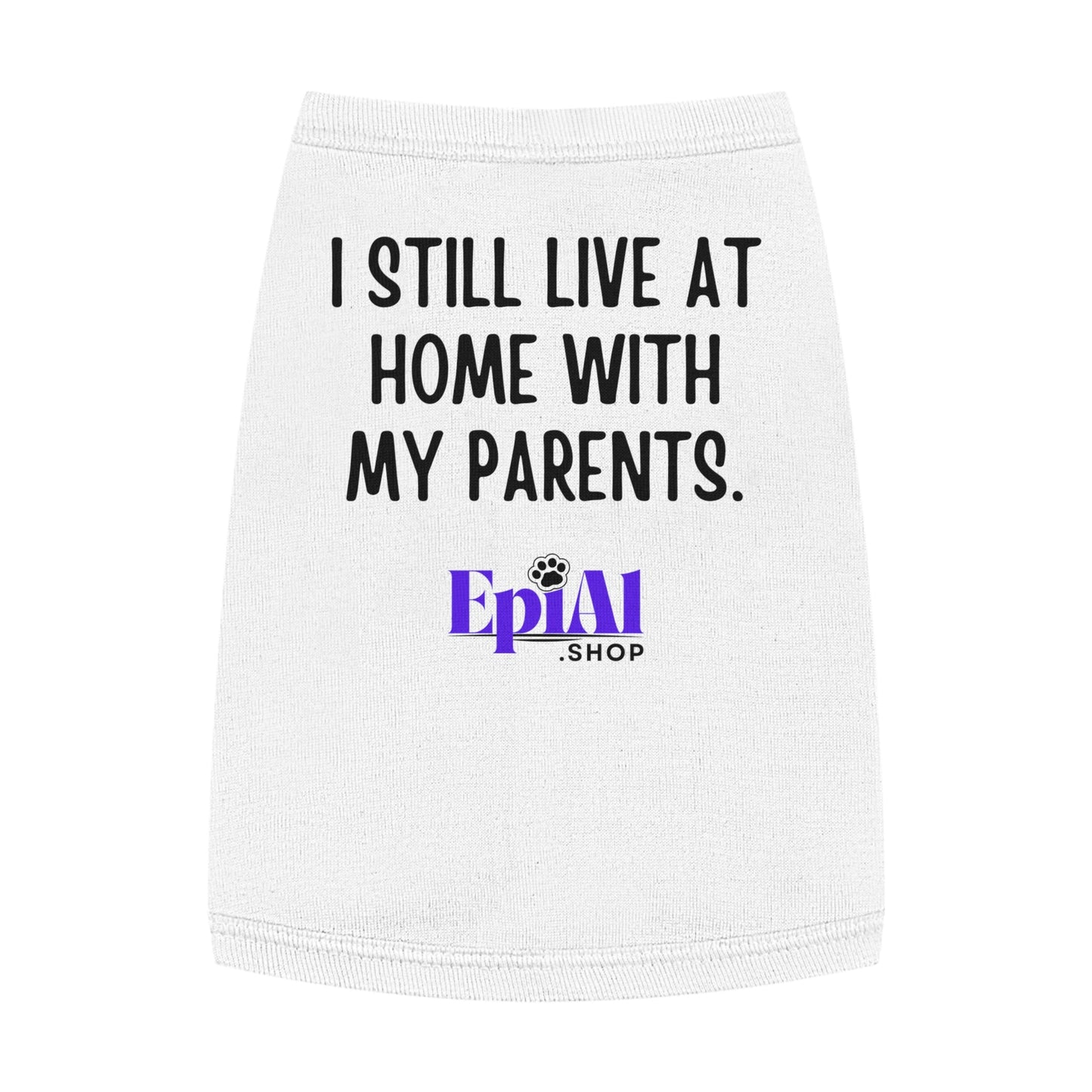 Live at Home Pet Tank Top - Pets - Epileptic Al’s Shop