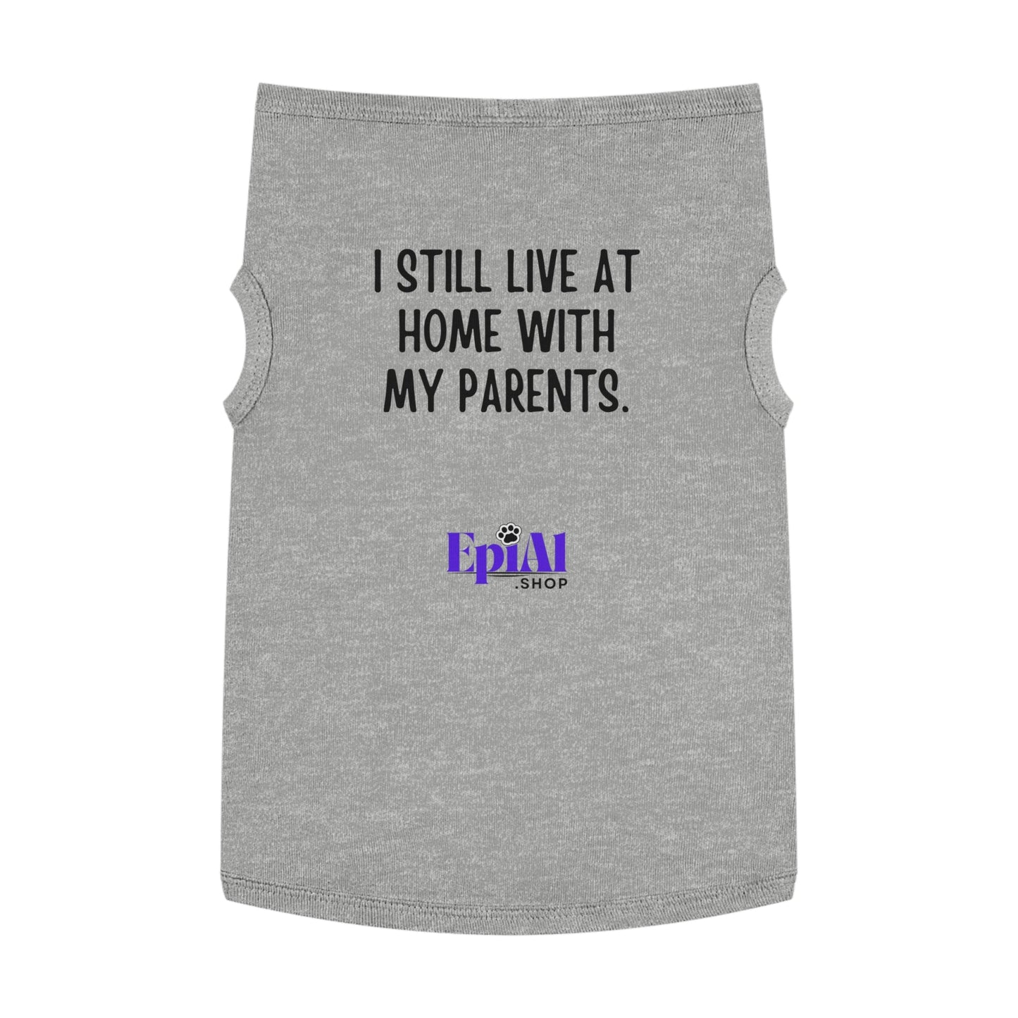 Live at Home Pet Tank Top - Pets - Epileptic Al’s Shop